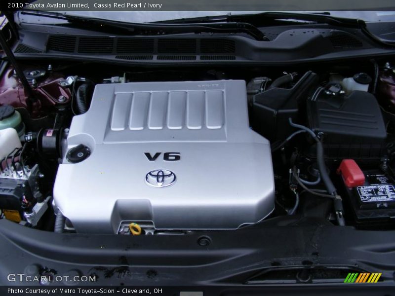 Cassis Red Pearl / Ivory 2010 Toyota Avalon Limited