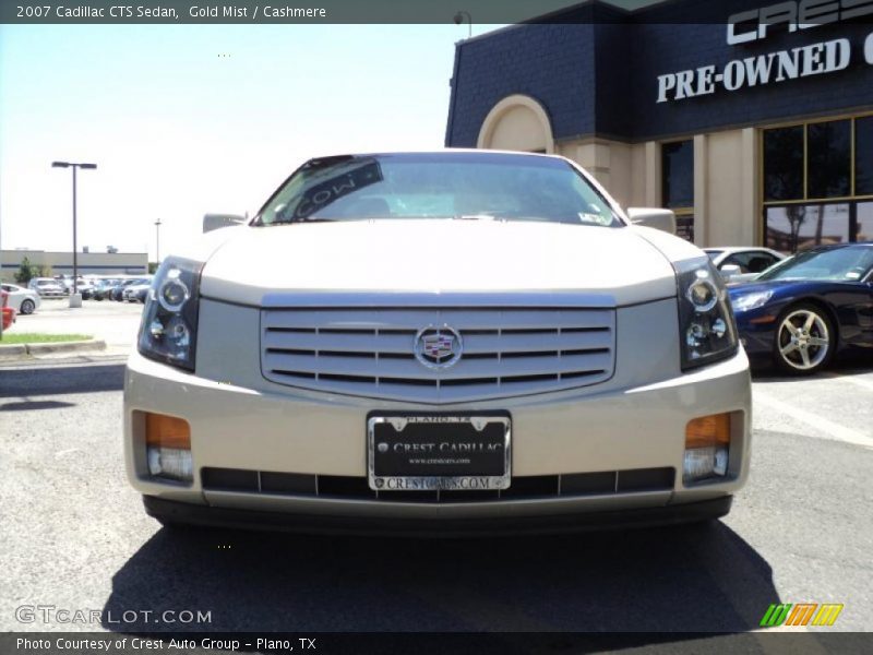 Gold Mist / Cashmere 2007 Cadillac CTS Sedan