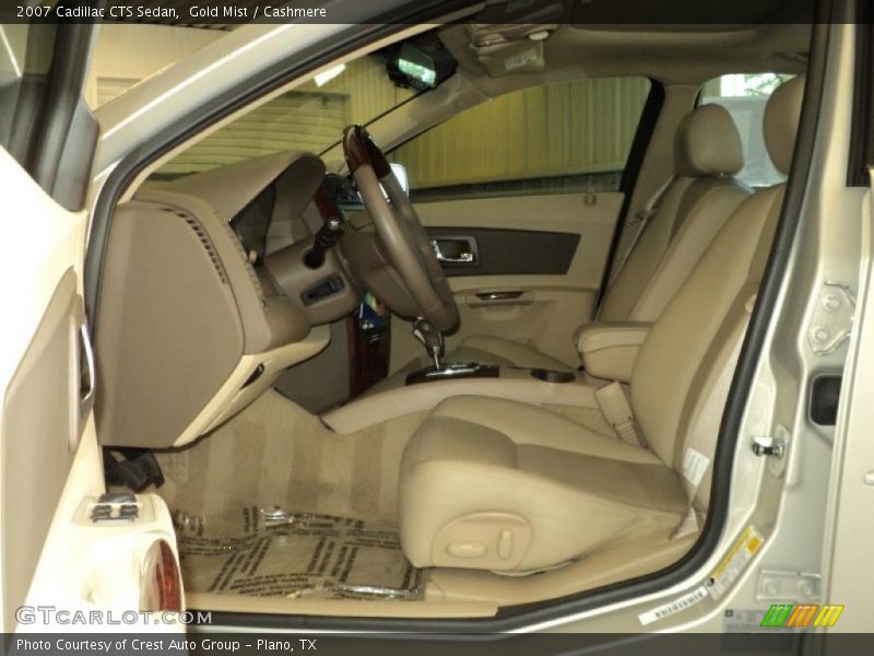 Gold Mist / Cashmere 2007 Cadillac CTS Sedan