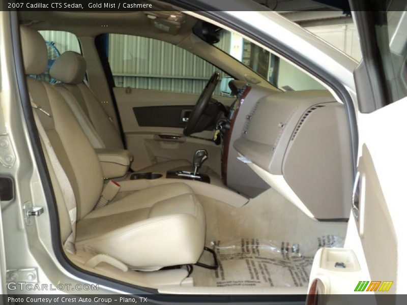 Gold Mist / Cashmere 2007 Cadillac CTS Sedan