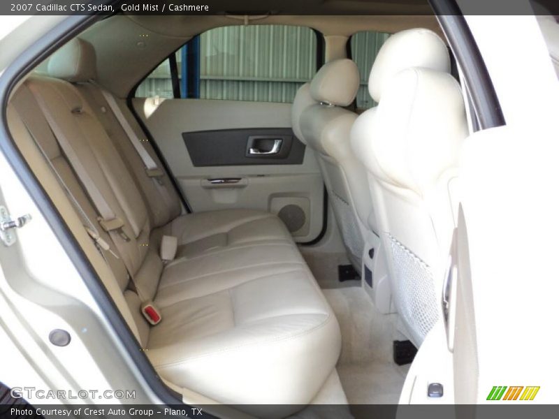 Gold Mist / Cashmere 2007 Cadillac CTS Sedan