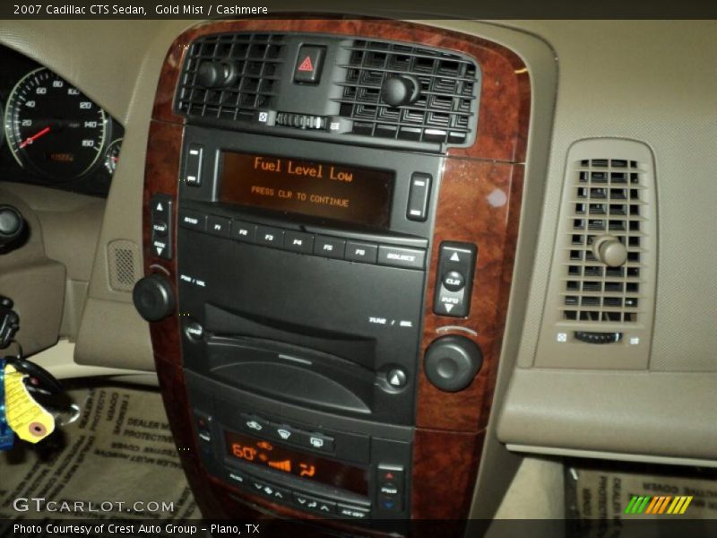 Gold Mist / Cashmere 2007 Cadillac CTS Sedan
