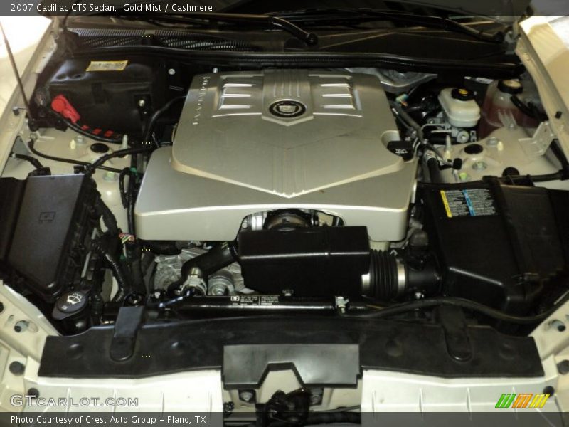 Gold Mist / Cashmere 2007 Cadillac CTS Sedan