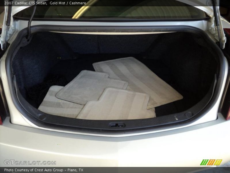 Gold Mist / Cashmere 2007 Cadillac CTS Sedan
