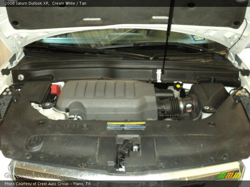 Cream White / Tan 2008 Saturn Outlook XR