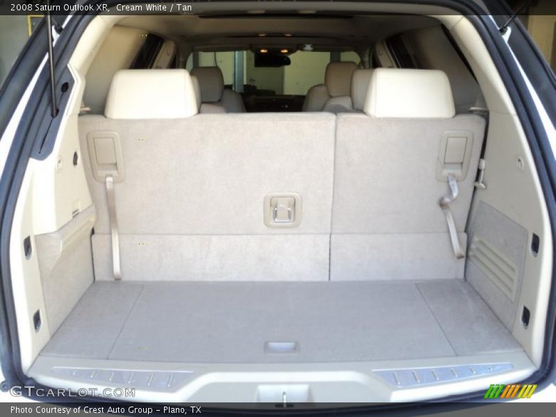 Cream White / Tan 2008 Saturn Outlook XR