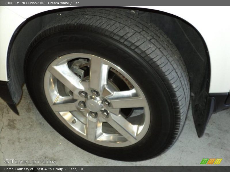 Cream White / Tan 2008 Saturn Outlook XR