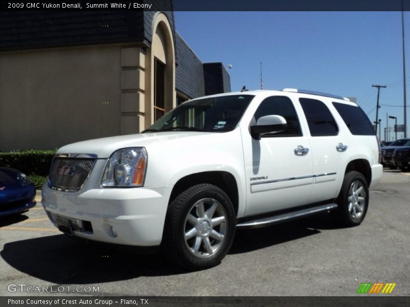 Summit White / Ebony 2009 GMC Yukon Denali