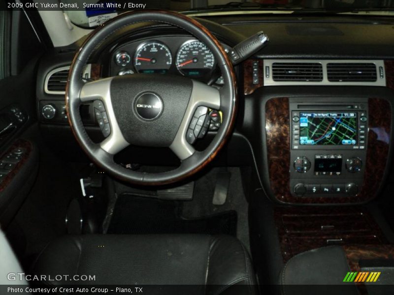 Summit White / Ebony 2009 GMC Yukon Denali