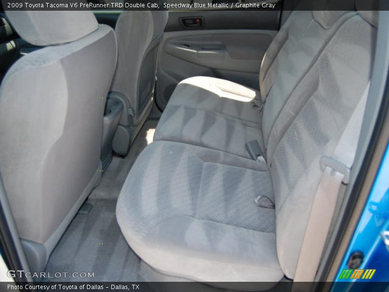 Speedway Blue Metallic / Graphite Gray 2009 Toyota Tacoma V6 PreRunner TRD Double Cab