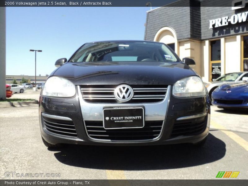 Black / Anthracite Black 2006 Volkswagen Jetta 2.5 Sedan