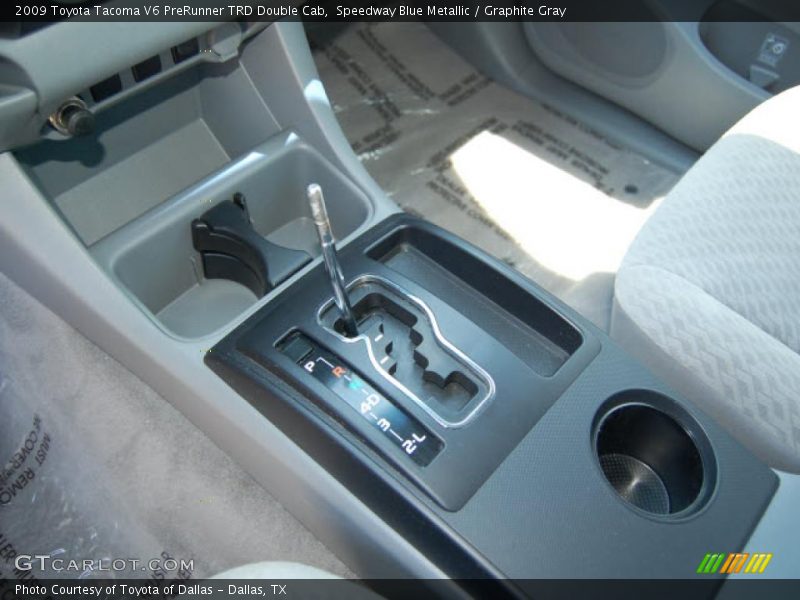 Speedway Blue Metallic / Graphite Gray 2009 Toyota Tacoma V6 PreRunner TRD Double Cab