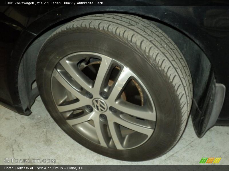 Black / Anthracite Black 2006 Volkswagen Jetta 2.5 Sedan