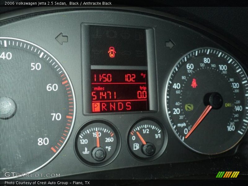 Black / Anthracite Black 2006 Volkswagen Jetta 2.5 Sedan