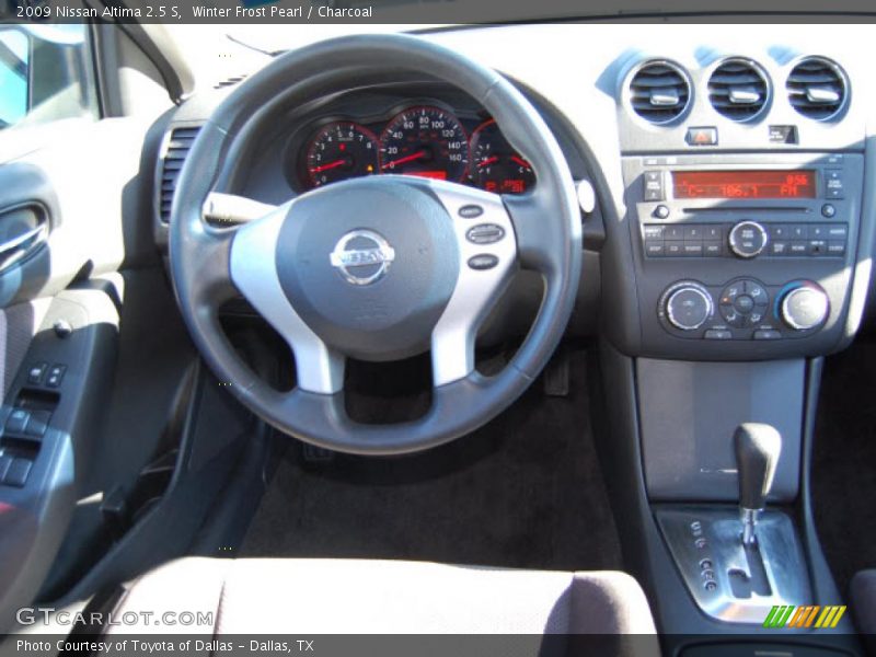 Winter Frost Pearl / Charcoal 2009 Nissan Altima 2.5 S