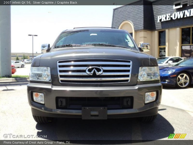 Silver Graphite / Graphite Black 2007 Infiniti QX 56