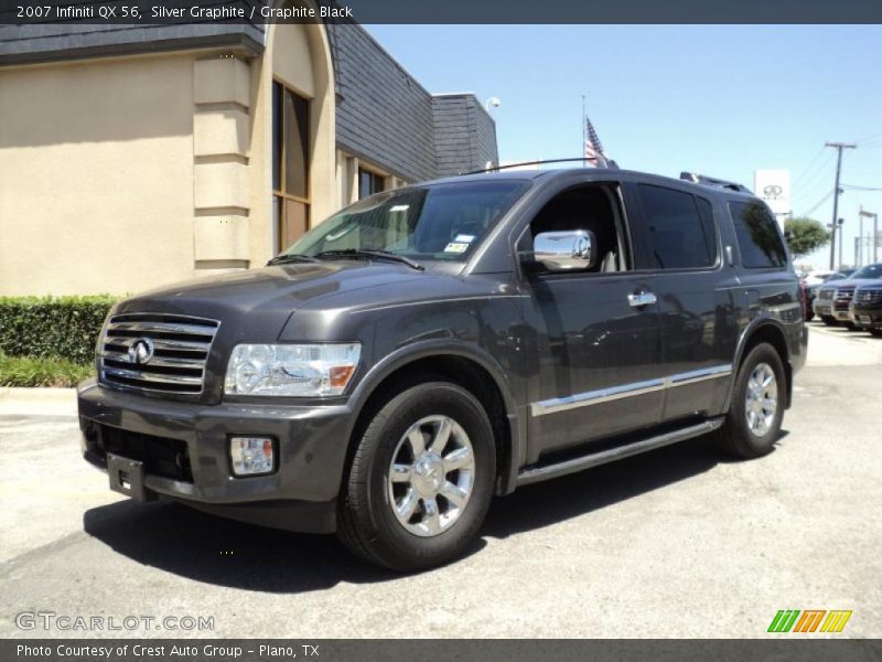 Silver Graphite / Graphite Black 2007 Infiniti QX 56