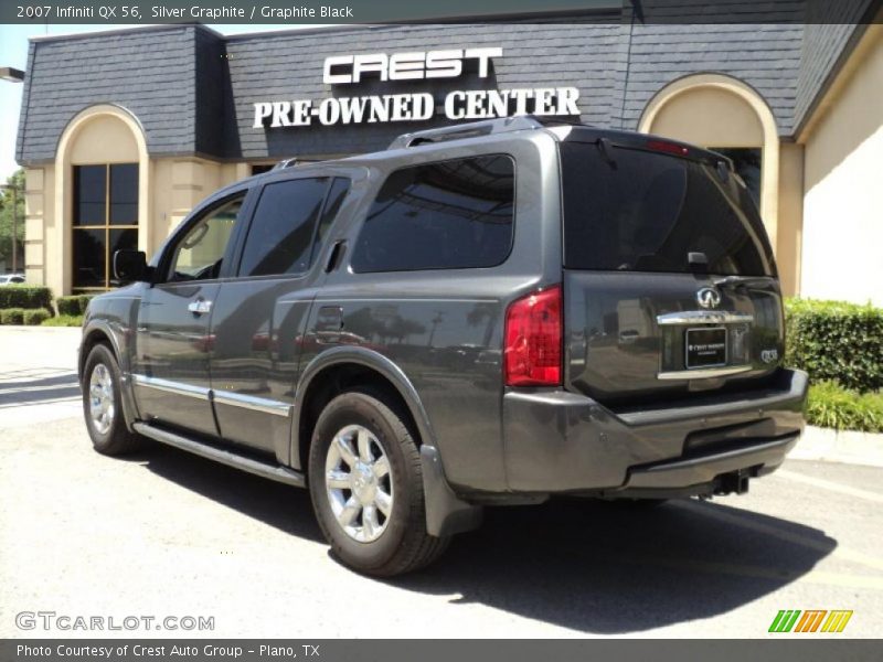 Silver Graphite / Graphite Black 2007 Infiniti QX 56