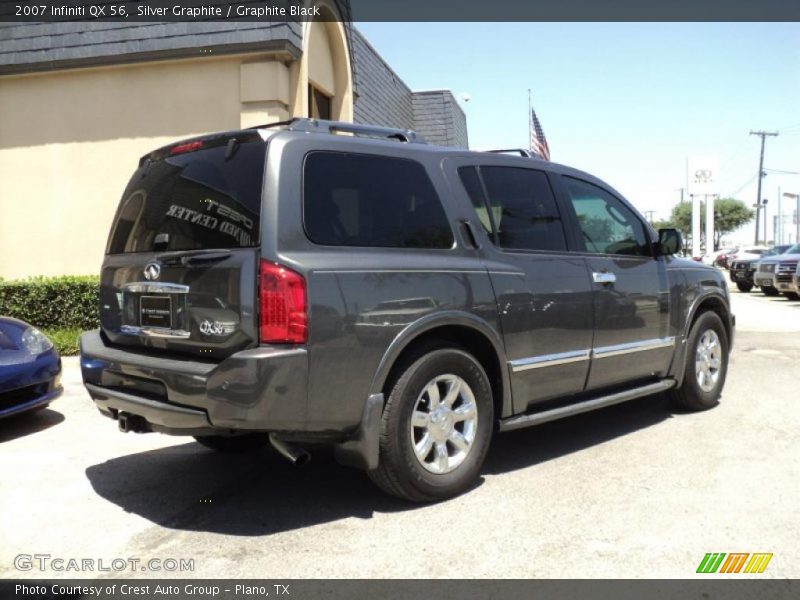 Silver Graphite / Graphite Black 2007 Infiniti QX 56
