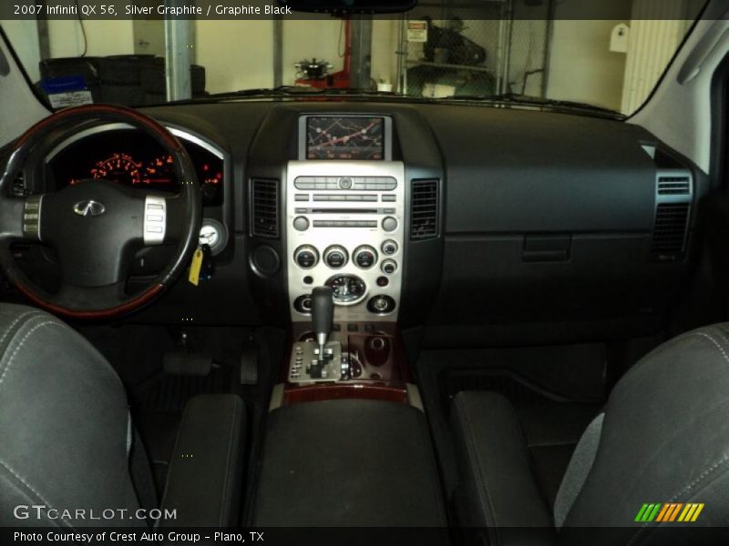 Silver Graphite / Graphite Black 2007 Infiniti QX 56