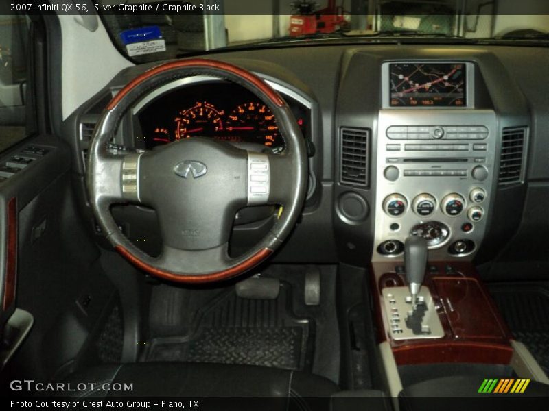 Silver Graphite / Graphite Black 2007 Infiniti QX 56