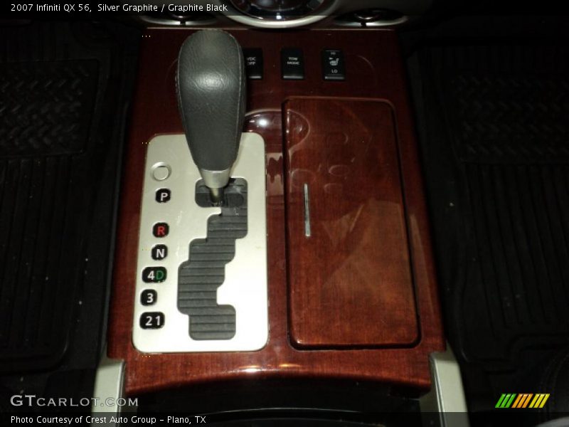 Silver Graphite / Graphite Black 2007 Infiniti QX 56