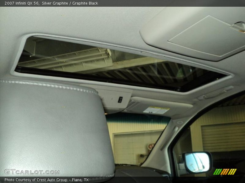 Silver Graphite / Graphite Black 2007 Infiniti QX 56