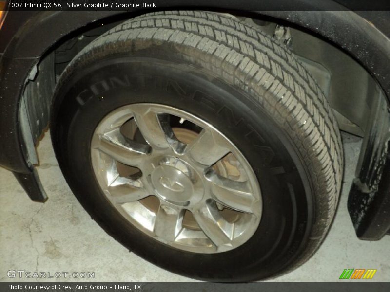 Silver Graphite / Graphite Black 2007 Infiniti QX 56
