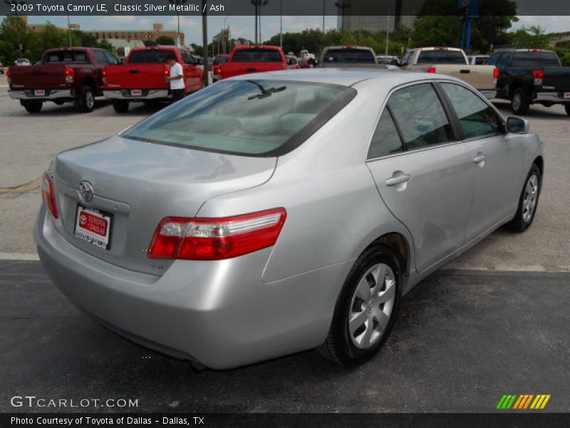 Classic Silver Metallic / Ash 2009 Toyota Camry LE