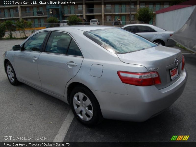 Classic Silver Metallic / Ash 2009 Toyota Camry LE