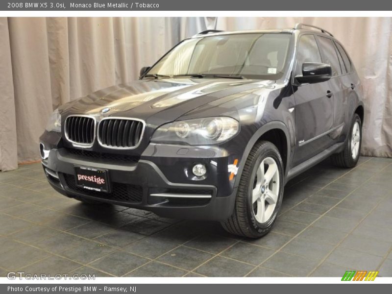 Monaco Blue Metallic / Tobacco 2008 BMW X5 3.0si