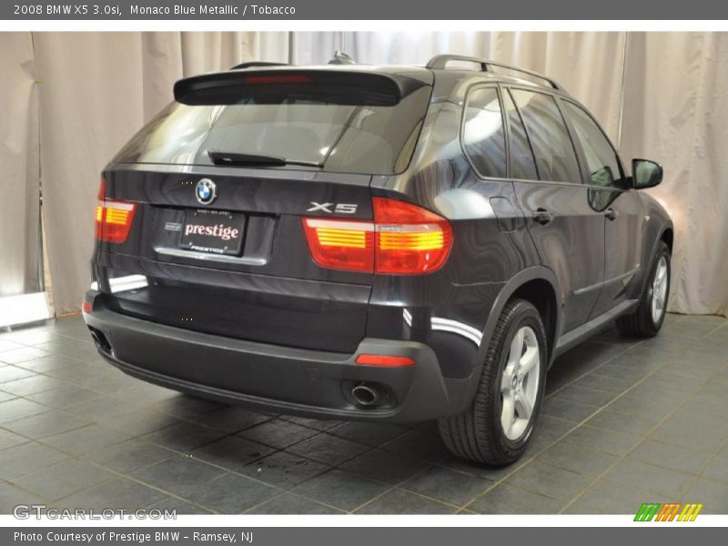 Monaco Blue Metallic / Tobacco 2008 BMW X5 3.0si