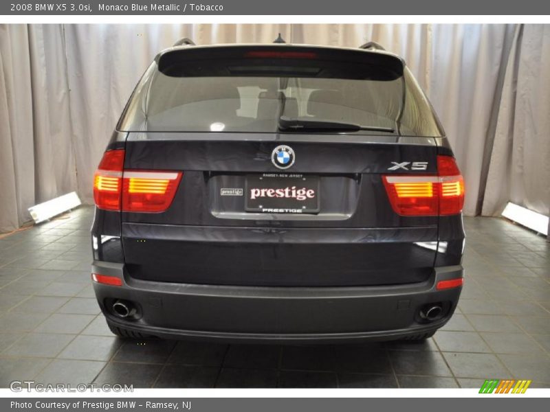 Monaco Blue Metallic / Tobacco 2008 BMW X5 3.0si