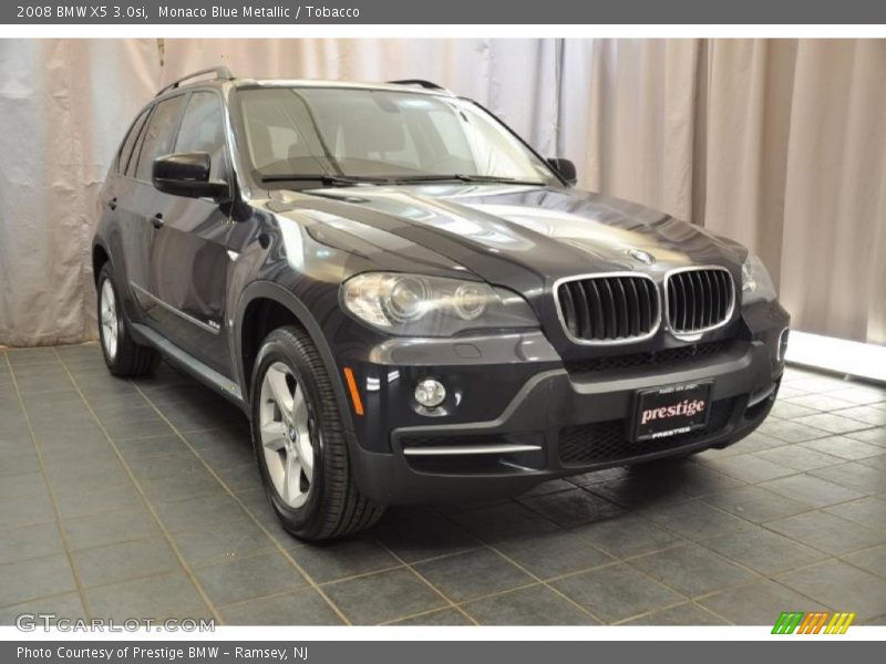 Monaco Blue Metallic / Tobacco 2008 BMW X5 3.0si