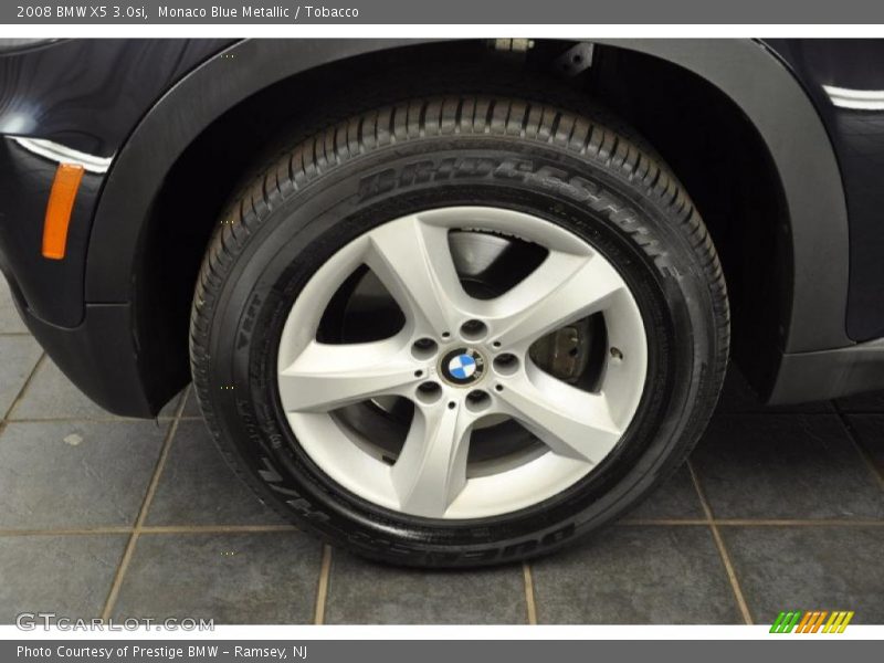Monaco Blue Metallic / Tobacco 2008 BMW X5 3.0si