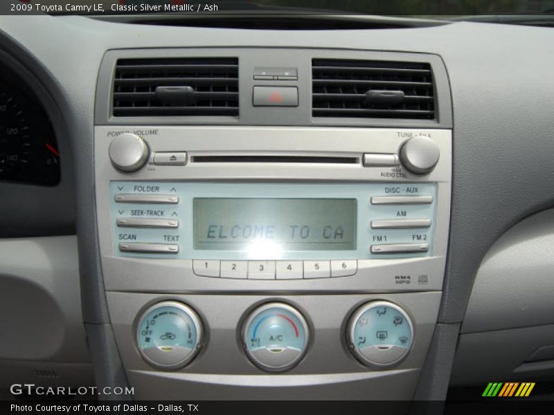 Classic Silver Metallic / Ash 2009 Toyota Camry LE