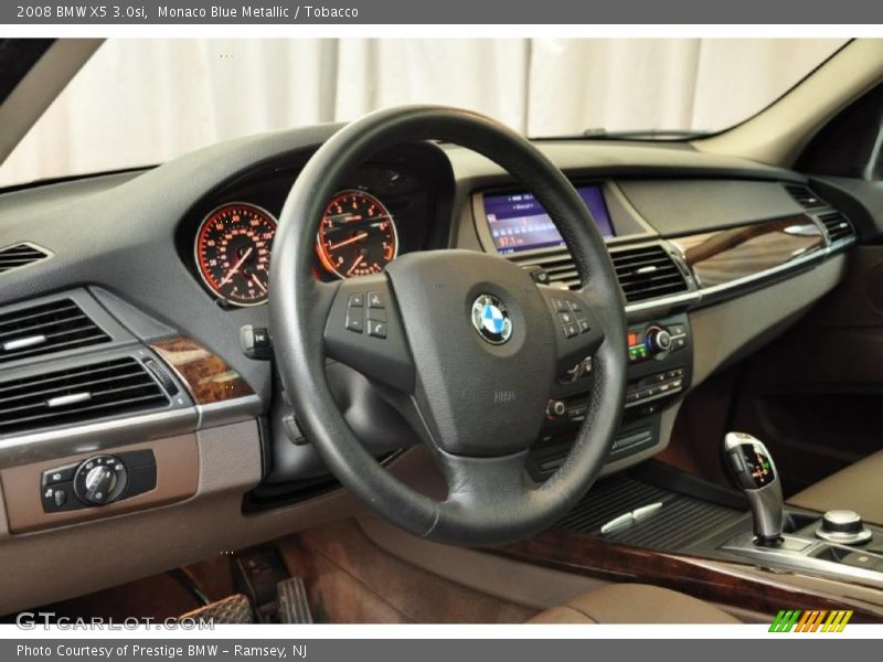 Monaco Blue Metallic / Tobacco 2008 BMW X5 3.0si