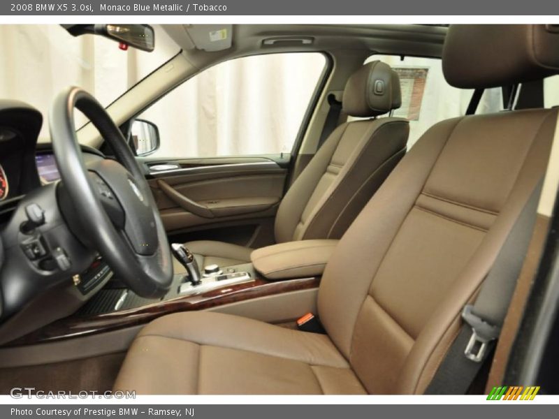 Monaco Blue Metallic / Tobacco 2008 BMW X5 3.0si