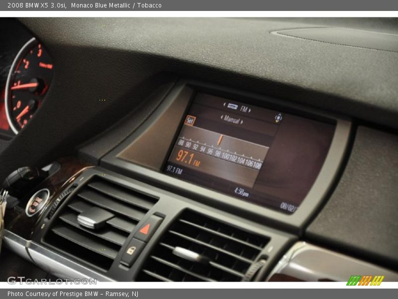 Monaco Blue Metallic / Tobacco 2008 BMW X5 3.0si