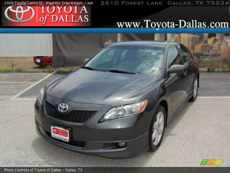 Magnetic Gray Metallic / Ash 2009 Toyota Camry SE