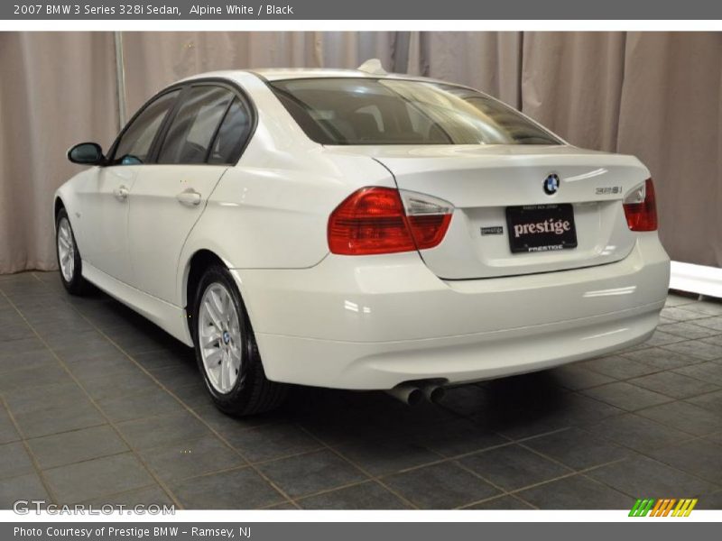 Alpine White / Black 2007 BMW 3 Series 328i Sedan