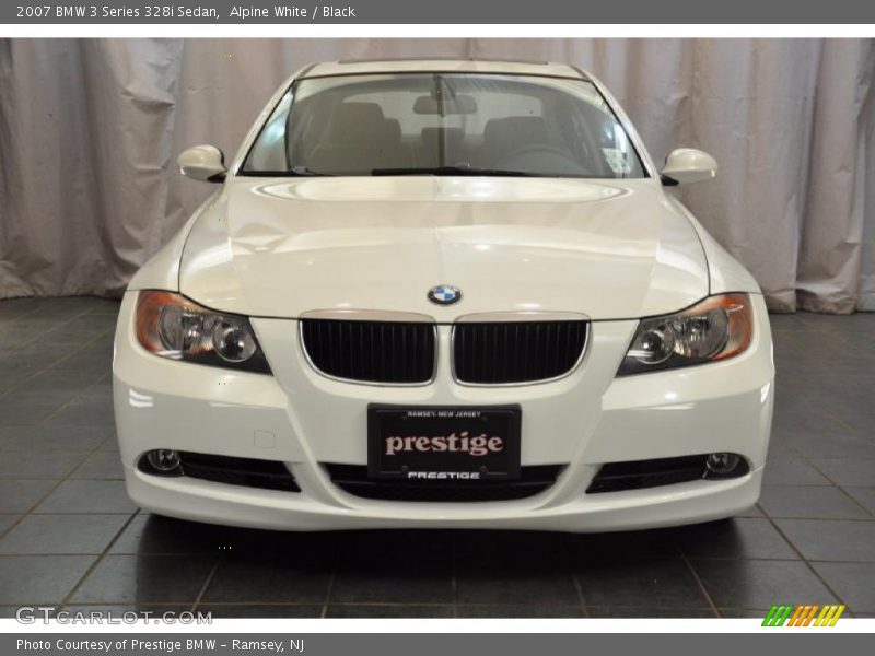 Alpine White / Black 2007 BMW 3 Series 328i Sedan