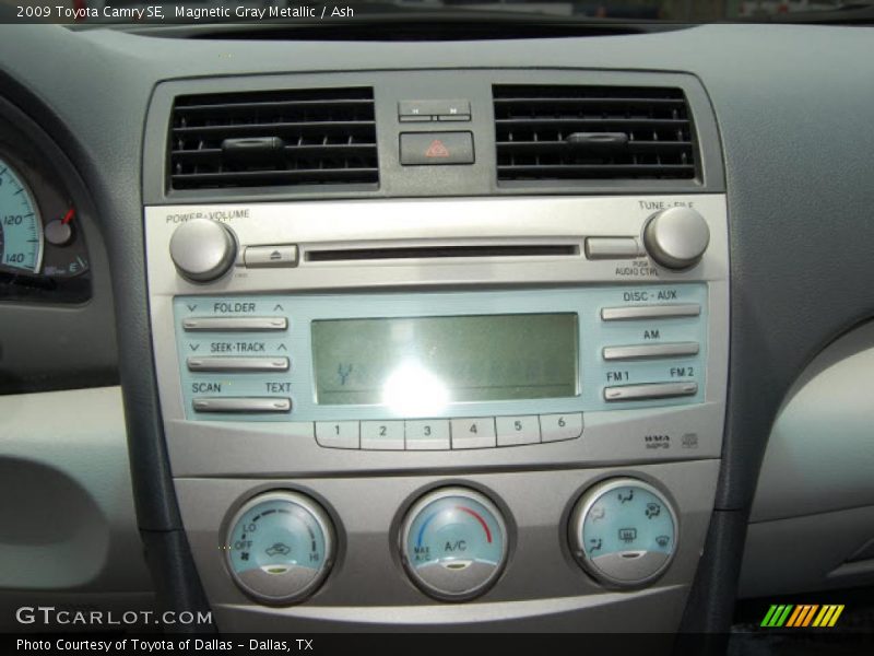 Magnetic Gray Metallic / Ash 2009 Toyota Camry SE