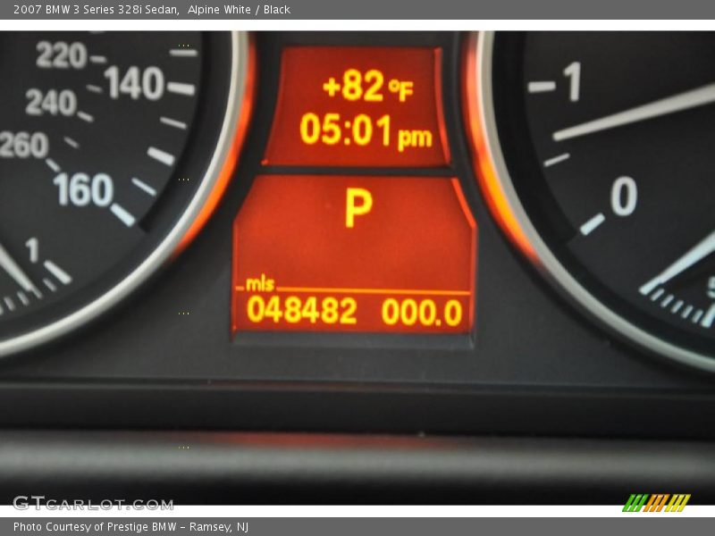 Alpine White / Black 2007 BMW 3 Series 328i Sedan