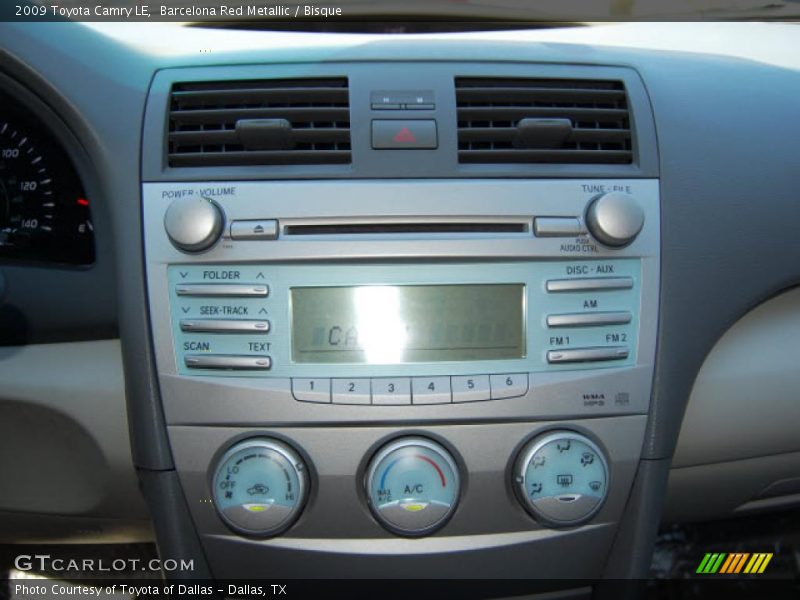 Barcelona Red Metallic / Bisque 2009 Toyota Camry LE