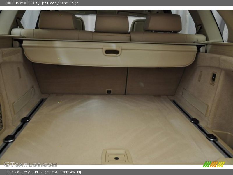Jet Black / Sand Beige 2008 BMW X5 3.0si