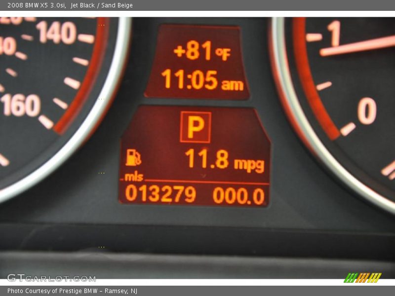Jet Black / Sand Beige 2008 BMW X5 3.0si