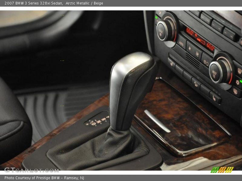 Arctic Metallic / Beige 2007 BMW 3 Series 328xi Sedan