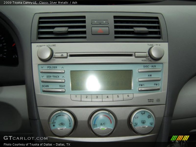 Classic Silver Metallic / Ash 2009 Toyota Camry LE