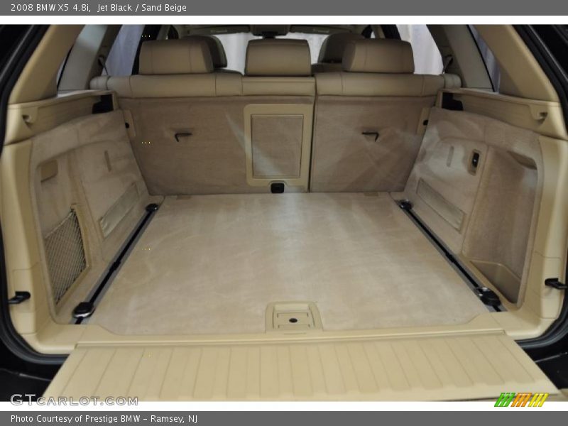Jet Black / Sand Beige 2008 BMW X5 4.8i